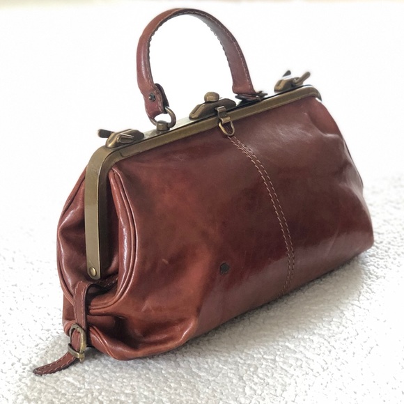 vintage leather doctor bag